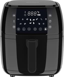 Silvercrest Heteluchtfriteuse XL - Temperatuur: 60 - 200 °C - Inhoud: 1,4 kg - Airfryer - Met extra grote frituurmand - Om te frituren zonder extra olie of vet - Ook voor grillen, bakken en braden — thumbnail 1