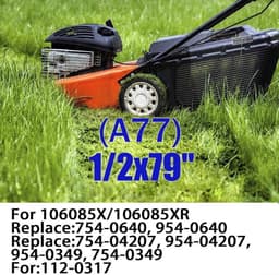 Aandrijfriem Grasmaaier - Vervangende Riem - Gazon Onderhoud - Aramide Koord Constructie - 46 inch Dek - Zoals Afgebeeld — thumbnail 2