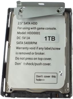 Solidchoice - 1TB HDD Hard Drive voor PlayStation 3 Super Slim — thumbnail 1
