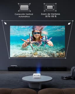 Yoton Y3 Mini Projector Green Bedroom Speaker 1080P 180° Rotation - ShopVlot — thumbnail 3