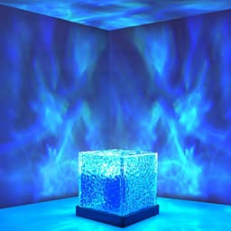 LED-sterrenprojector - Galaxy-projector - Sfeerverlichting - Nachtlampje voor naast het bed - Decoratieve verlichting - Met afstandsbediening - 16 kleuren - Geschikt voor volwassenen en kinderen - 13 cm * 13 cm - Perfect voor feestjes — thumbnail 5