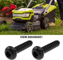 SnelShoppen - 20 stuks M4X18mm Grasmaaier Vervanging Schroef 660466001 - Hoogwaardige Koolstofstaal Schroeven voor Tuinonderhoud en Grasmaaiers — thumbnail 5