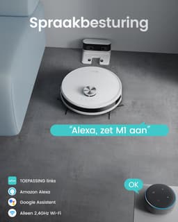 Lefant M1 Robot Vacuum Cleaner, dToF Laser Navigation ,5500Pa Suction — thumbnail 2