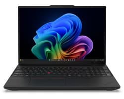 Lenovo ThinkPad T16 Gen 5 (Intel) Copilot+ PC Intel Core Ultra 5 325 Laptop 40,6 cm (16") WUXGA 32 GB LPDDR5x-SDRAM 512 GB SSD Wi-Fi 7 (802.11be) Windows 11 Pro Engels Zwart