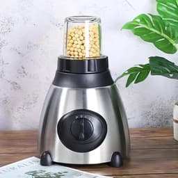 Keukenmachine - Blender Kruidenmolen - Smoothies Maken - Dubbele Functie - 15 liter - Zwart — thumbnail 2