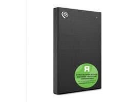 Externe Harde Schijf - Draagbare Opslag - Bestanden Opslaan - Met Wachtwoord Beveiligd - 2 TB - Zwart