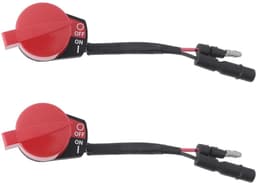 SnelShoppen - 2 Stuks Motor Stop Schakelaar Voor Grasmaaier Stop Schakelaar met Schroef 35120-Z5T-0031 Compatibel met Honda GX240 GX270 GX340 GX390 — thumbnail 1