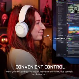 Corsair HS35 V3 - Gaming Headset - Draadloos - PlayStation Edition - 50 mm Drivers - 30 Uur - Wit — thumbnail 5