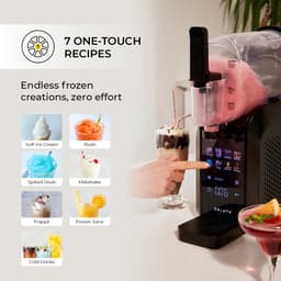 CHiATO slushiePLAY Softijs- en slushmachine – Zwart — thumbnail 2