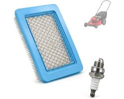 Luchtfilter en bougiefilter voor grasmaaier - vervangingsset voor Quantum 625 650 675