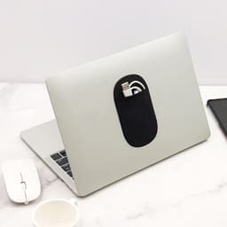 Externe harde schijf houder - Draagbare opbergtas - Laptop Organisatie - Herbruikbaar zonder resten - 13x7.5 cm - Zwart — thumbnail 2