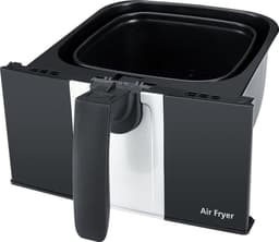 Heteluchtfriteuse - Airfryer Frituurpan - Gezond Frituren - Snelle Warmteverdeling - 2.0 Liter - Zwart Grijs — thumbnail 2