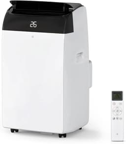 Draagbare airconditioners 10.000 BTU Vrijstaande kamerairco – ABS-behuizing, vloermodel in wit voor slaapkamer, appartement, thuiskantoor, studentenkamer – 40 x 46 x 87 cm — thumbnail 1