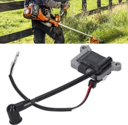 Bobine voor Grasmaaier - Vervanging voor Bougie - Plug and Play - Eenvoudig te Bedienen - Geschikt voor Grastrimmer - Verhoogt Ontstekingsenergie - Ontstekingsspoel — thumbnail 4