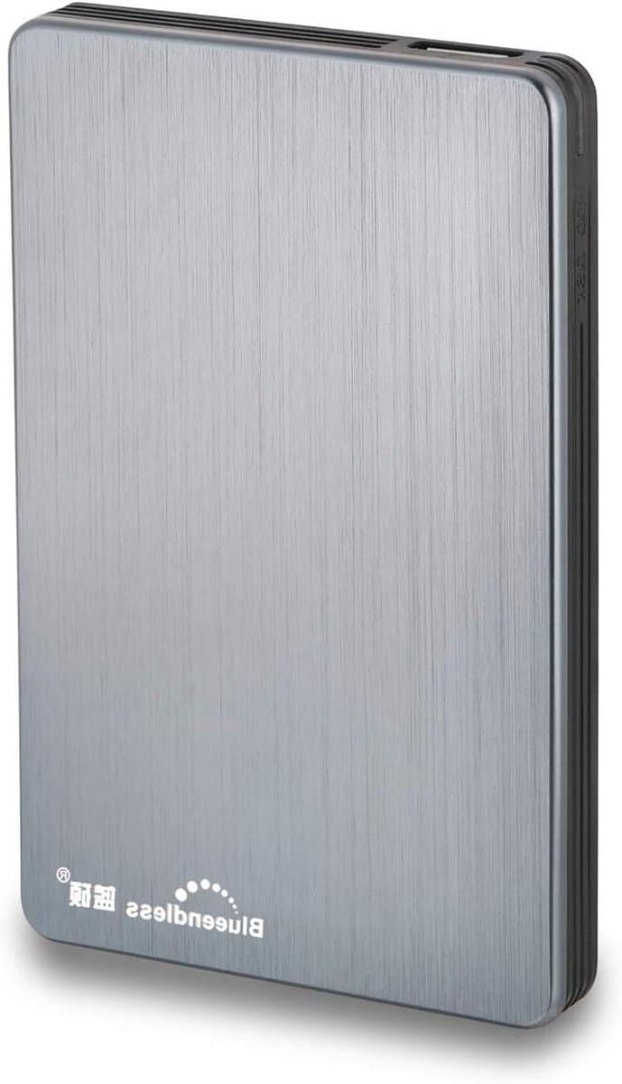 Externe Harde Schijf - Draagbare Opslag - Bestanden Opslaan - Snelle USB 3.0 - 25 inch - Grijs — afbeelding 1