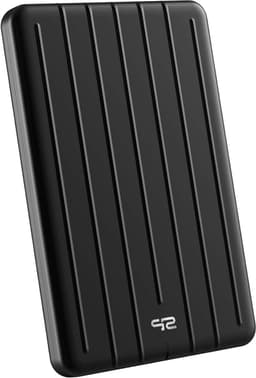 Externe SSD - Draagbare Opslag - Snelle Data Transfer - Schokbestendig Aluminium - 1 TB - Zwart — thumbnail 1