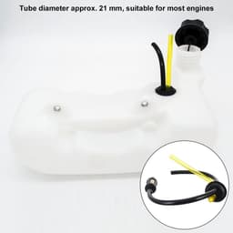 SnelShoppen - Brandstofslangen met Filter Set, Universele Brandstoffilter Set, Brandstofslang voor Bosmaaier en Grasmaaier, 7 Stuks, Hoogwaardige Late — thumbnail 2