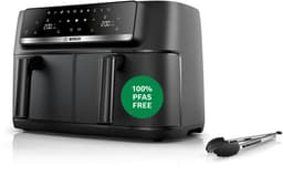Bosch Serie 4 MAFD440B7 friteuse Dubbel 9 l 2500 W Heteluchtfriteuse Zwart — thumbnail 1