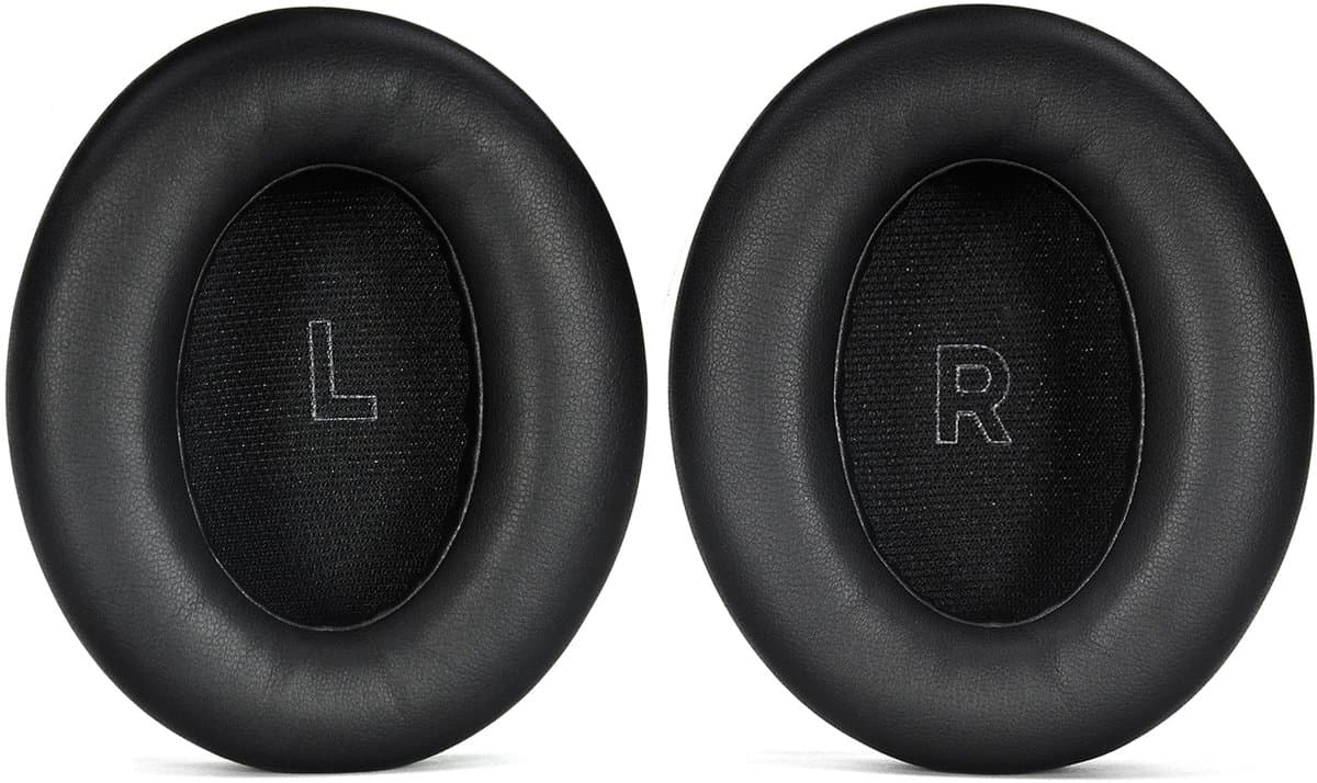 Vervangende oorkussens voor Bose QuietComfort Ultra - Oorkussens voor koptelefoon - Ear pads headphones - zwart — afbeelding 1