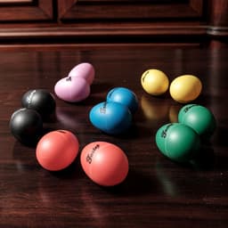 Egg shakers 2 stuks - Fazley Funtune EGG-02-Y - Geel — thumbnail 2