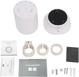 Slimme Radiatorthermostaat - Programmeerbare Thermostaat - Energie Besparen - Afneembare Sensor - M30 x 15 mm - Wit — thumbnail 1
