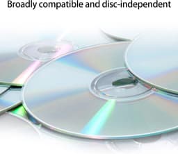 Externe Schijfstation - Dvd Brander - Software Installeren - Geïntegreerde Kaartlezer - 15.5 x 16 cm - Zwart — thumbnail 5