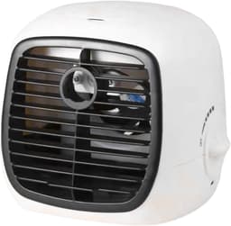 Draagbare Airco - Persoonlijke Cooler - Ruimte Koelen - Stille Werking - 20x18x17.5cm - Wit — thumbnail 1