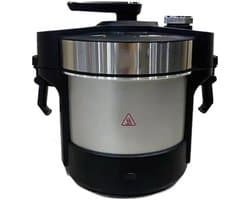 Elektrische Yam Pounder - Keukenmachine - Afrikaanse Gerechten Maken - Geautomatiseerd Systeem - 6L Capaciteit - Zilver