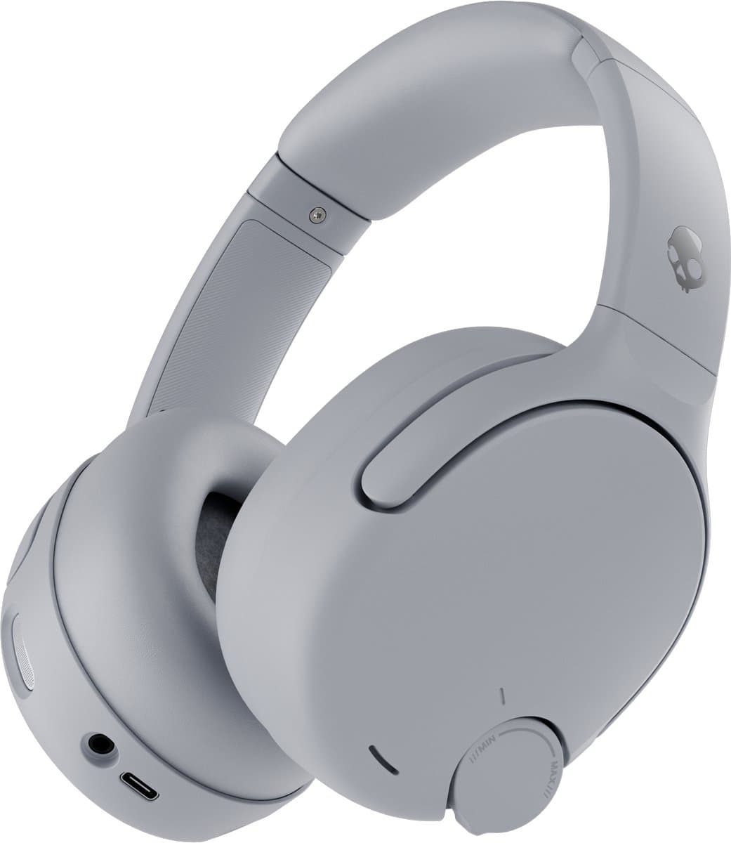 Skullcandy Crusher 720 Draadloze Koptelefoon - Speciale basdrivers - 65 uur batterij - Snelladen - Stay-Aware Modus - Cement — afbeelding 1