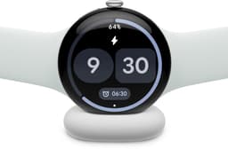 Google Pixel Watch 5 - smartwatch - 41 mm - Wifi - Wit/Zilverkleurig - sportbandje — thumbnail 3