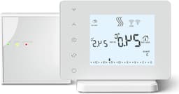 Slimme Thermostaat - Verwarming Regelaar - Comfort Verwarmen - App Bediening - 13 cm - Wit — thumbnail 1
