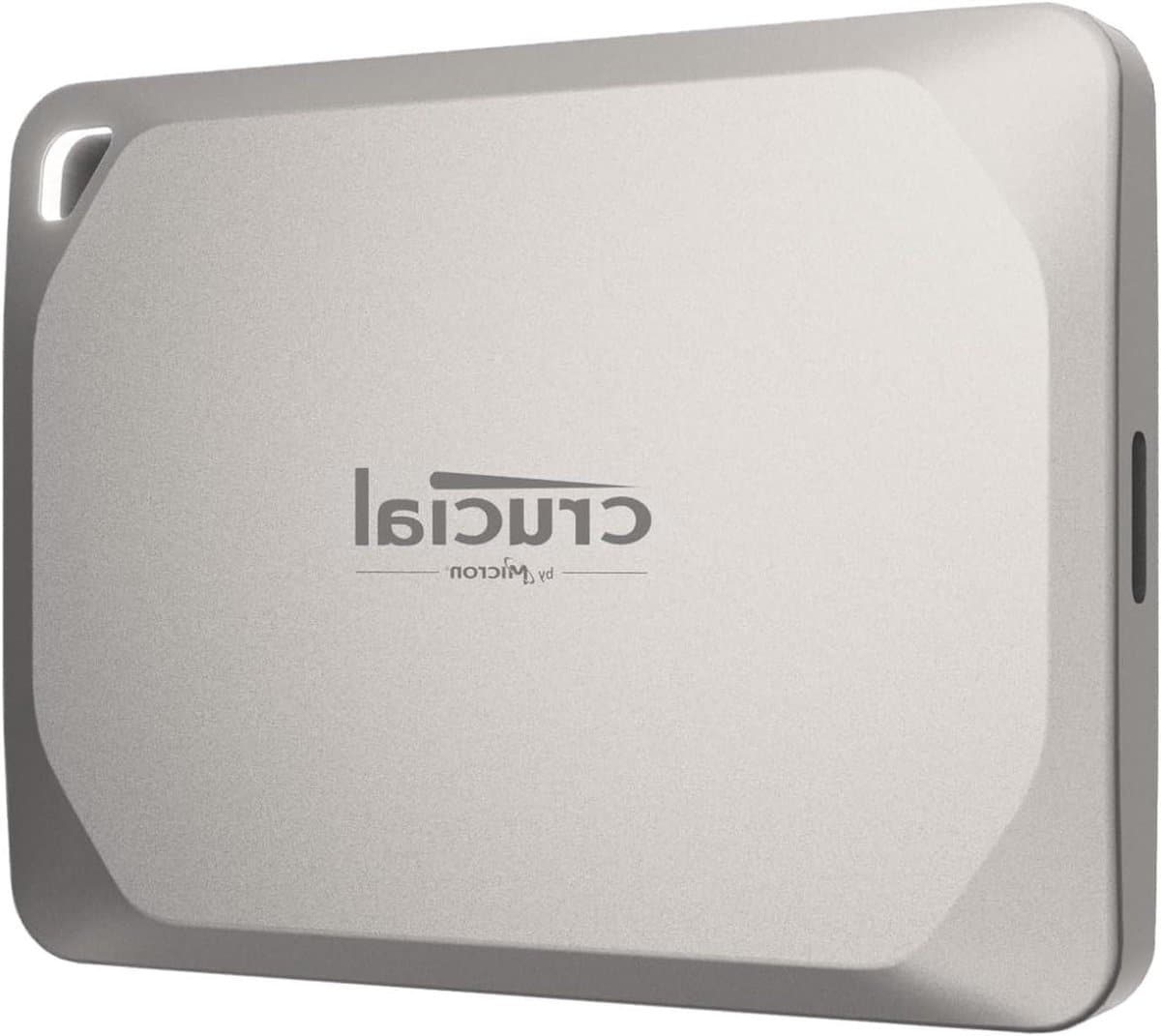 Draagbare Externe SSD - Snelle Opslag - Bestanden Opslaan - Water- en Stofbestendig - 1TB - Lichtgoud — afbeelding 1