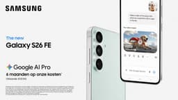 Samsung Galaxy S26 FE - Smartphone - 256GB - Graphite + 1 jaar extra garantie — thumbnail 5