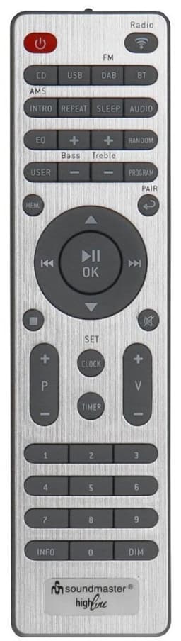 Soundmaster ICD2023WE Stereo muziekcenter met internet/DAB+ radio, CD, USB en Bluetooth — thumbnail 4