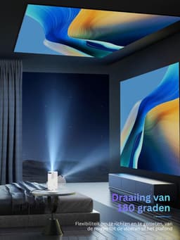 CRLYN® Mini beamers - Projector - Mini beamer - Wit — thumbnail 4