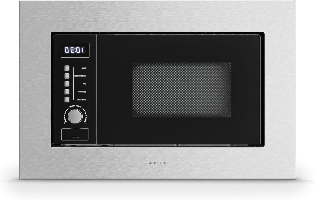 Inbouw Magnetron - Oven Grilloven - Snel Eten Bereiden - 8 Programma's - 60 cm - Zilverkleurig — afbeelding 1