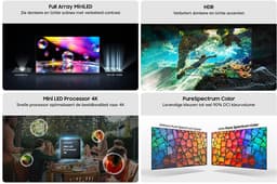 Samsung 43M74H - 43 inch - 4K MiniLED - 2026 + 3 jaar extra garantie - Smart TV — thumbnail 5