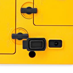 Nedis Bouwradio - FM Radio - Bluetooth - Batterij / Netvoeding - Digitaal - IPX5 - Handvat - Geel — thumbnail 4