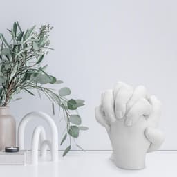 Navaris 3D gipsafdruk set XXL - Voor handen of voeten - Handgietset met mengemmer van 10 liter - Voor volwassenen, kinderen en baby's - pH-neutraal — thumbnail 4
