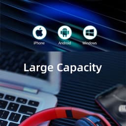 Pro Care Excellent Quality® Headset met Microfoon LED verlichting - Headset Draadloos - Bluetooth - Active Noise Reduction - SD card mogelijkheid - Kleur Zwart Rood — thumbnail 3