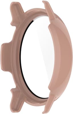 Hoesje Geschikt voor Garmin Vivoactive 5 - Ingebouwde Tempered Glass Screen Protector - Hard Plastic Bumper Case - Roze — thumbnail 7