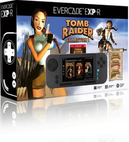 Evercade - EXP-R handheld - inclusief Tomb Raider cartridge — thumbnail 1