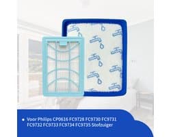 Replacements filterset geschikt voor Philips Powerpro Expert FC97XX – 2 stuks