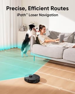 eufy Clean L60 - Robotstofzuiger - Ultrasterke zuigkracht van 5000 Pa - iPath-lasernavigatie - diepe vloerreiniging - Ideaal voor haren en harde vloeren — thumbnail 2