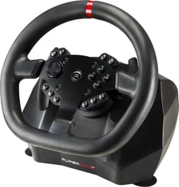 Subsonic Gaming Stuurwiel - Superdrive GS950-X Stuurwiel - Losse Pedalen en Pook - PS4 -Xbox One - Xbox S/X - Zwart/Rood - SA5659 — thumbnail 1