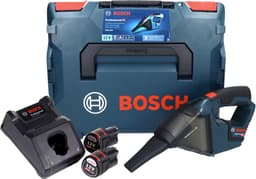 Bosch GAS 12V Professionele snoerloze stofzuiger 12 V 0,35 l + 2x accu 3,0 Ah + lader + L-Boxx — thumbnail 4