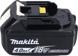 Makita DVC 750 LM1 accustofzuiger LXT 18 V 67 mbar 7,5 l borstelloos + 1x accu 4,0 Ah - zonder oplader — thumbnail 2