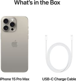 Apple iPhone 15 Pro Max - 256GB - Naturel Titanium — thumbnail 7