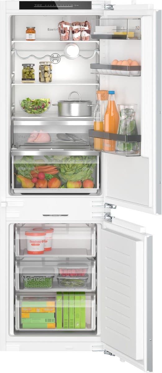 Bosch KIN86ADD0 - Serie 6 - Inbouw koel-vriescombinatie - Zeer stil - 177.2 cm x 55.8 cm - Nooit meer ontdooien met No Frost - VitaFresh XXL 0°C: houd etenswaren langer vers - Softclose — afbeelding 1