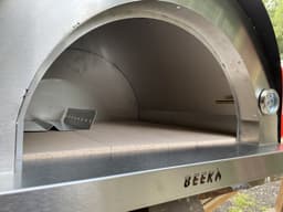 BEEK - Classico 70 - pizzaoven inclusief Hoes Pizzaschep en ovenborstel - houtgestookt - Zwart - tot 2 pizza's tegelijk — thumbnail 2